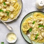 salsa de pollo y albahaca