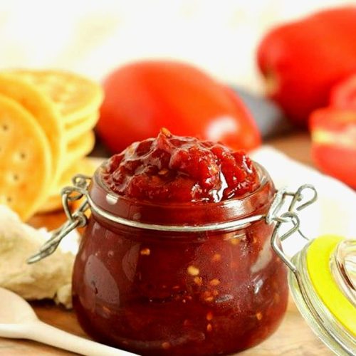 Mermelada de tomate asado
