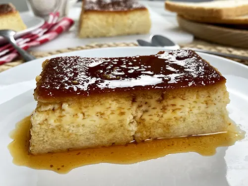 Budín de pan marmolado