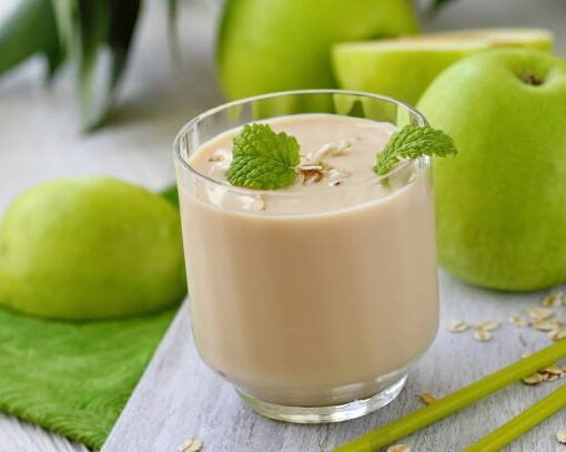 Licuado de manzana