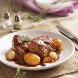 Bifacho de solomillo y cerveza negra