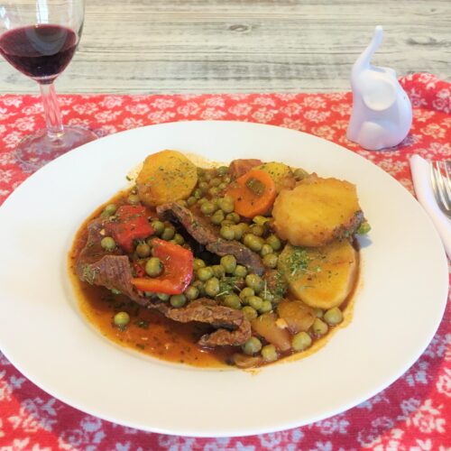 Bifes a la criolla