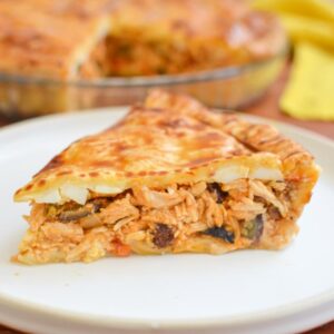 tarta de pollo