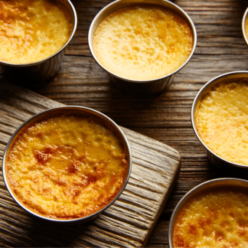 flan de choclo